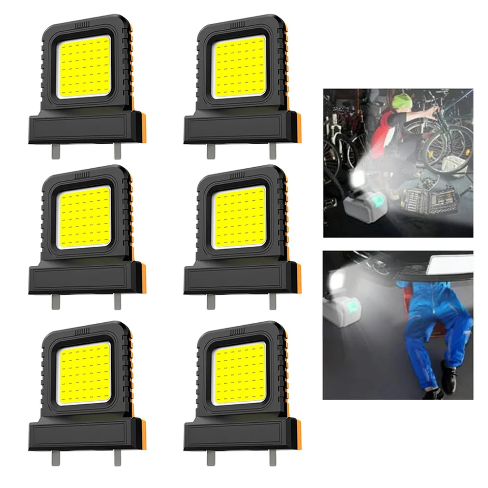 

Outdoor Lighting 70.5*21*85mm LED Camping Lantern Adjustable Battery Interface Lantern 14W LED Light For 20V21V Power Tools