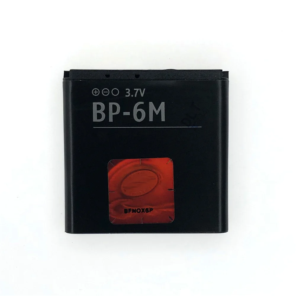 Replacement BP-6M BP 6M Phone Battery For Nokia 6233 6280 6288 9300 N73 N77 N93 N93S 3250 6290 9300 9300i Rechargeable Battery