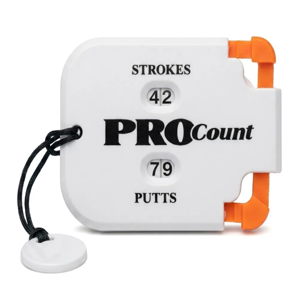 1/2pcs 2 Digit Display Golf Stroke Counter Dial Reset Press Count Button Putt Tally Counter ABS Mini Size Scorekeeper Clicker