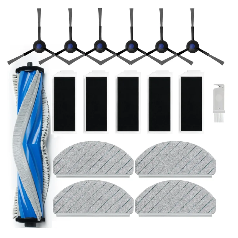 

ALIM-для ECOVACS DEEBOT Yeedi C12 Pro Plus основная боковая щетка фильтр швабра ткань комплект аксессуаров для робота-пылесоса