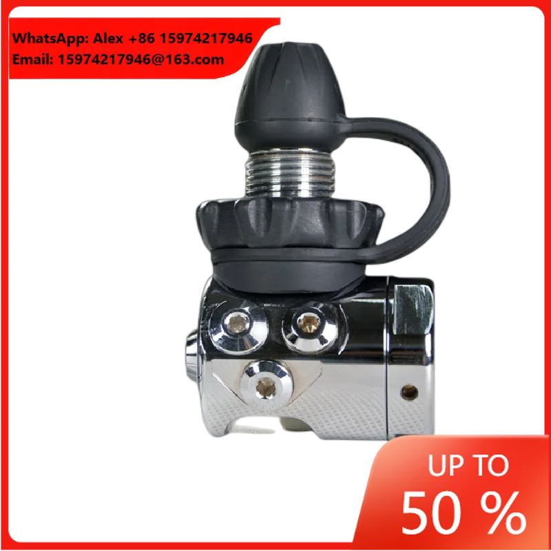 Professional Diving First Stage Regulator With Balanced Diaphragm Durable Stainless Steel Reusable & Waterproof