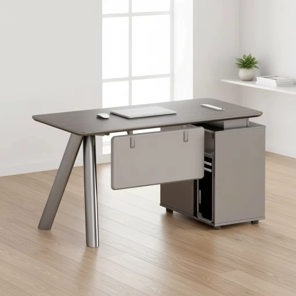 

Современный офисный стол для руководителя оптом по низкой цене: компьютерный стол с деревянным дизайном и выдвижными ящиками