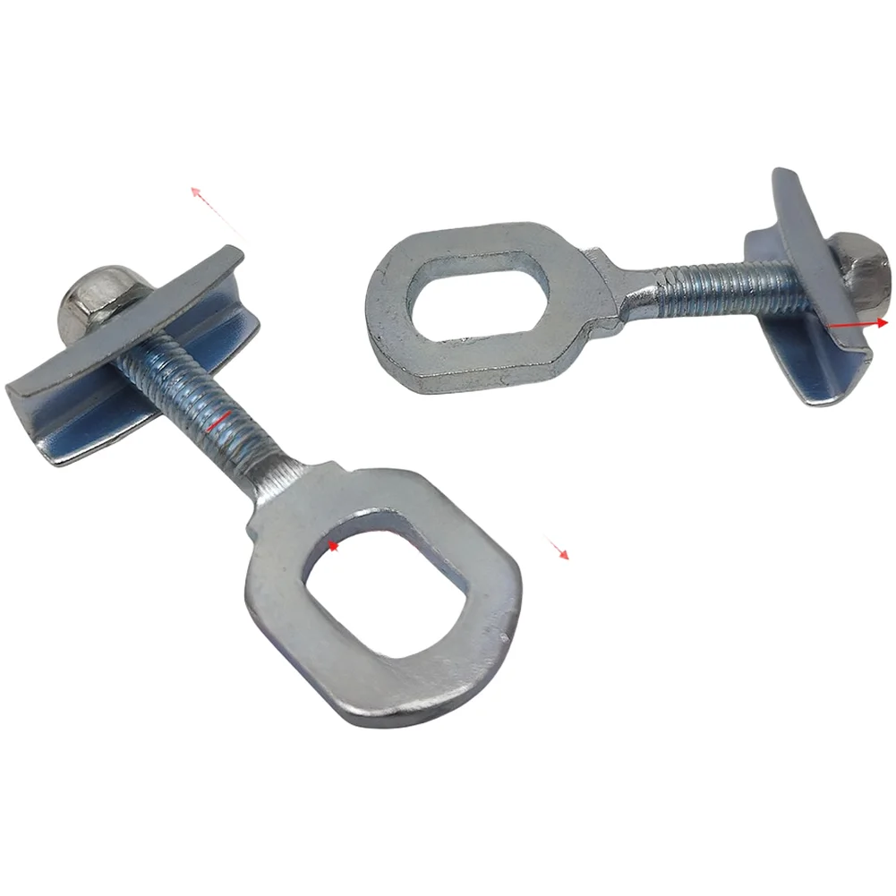1Pc Steel 14mm Rear Axle Fastener With Chain Adjuster For Electric-Scooters Compact Tensioner For Smooth Drive