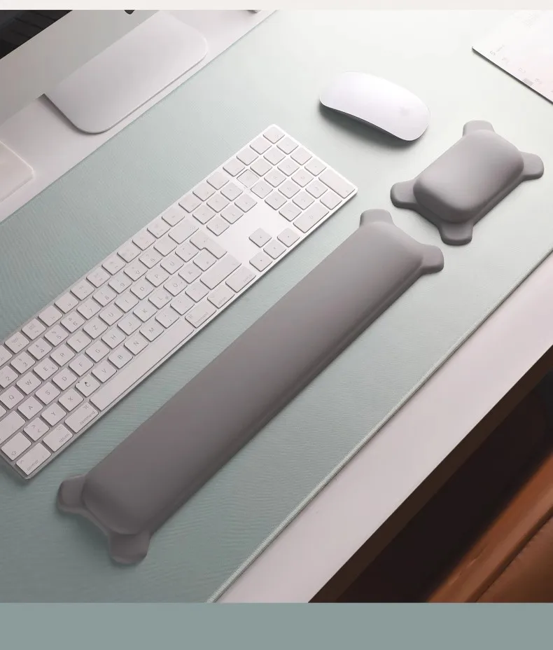Silicone Mouse Wrist Rest Keyboard Hand Rest Ergonomic Mouse Mat Wrist Rest For Computer Laptop Desktop Office Gamer Mouse Pad