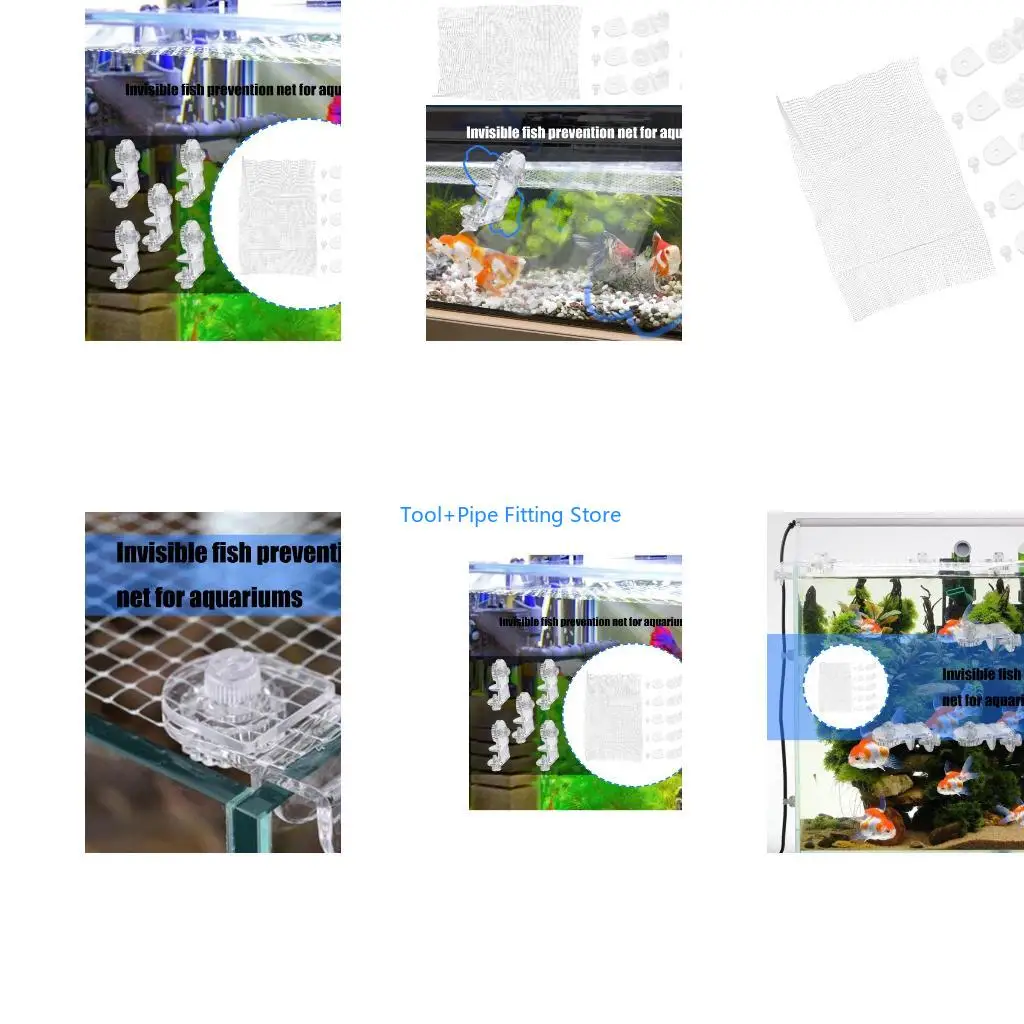 F92B Safety Screen For Aquarium Prevents Fish Loss And Enhances Aesthetic Clear