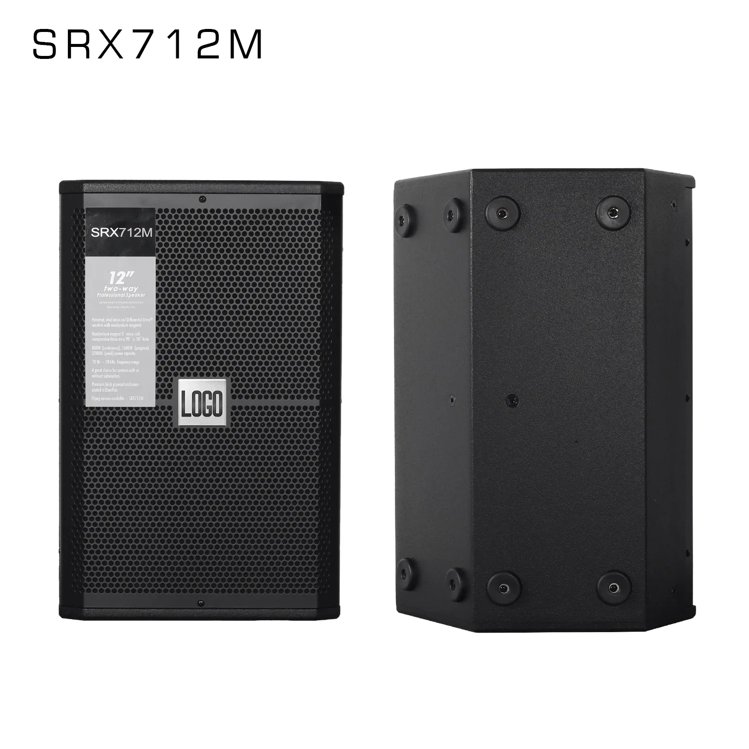 Hot sell professional sound system SRX712M Single 12