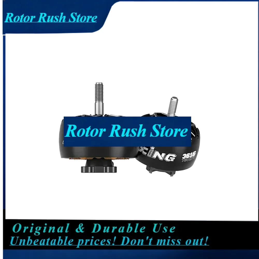 RoRusIFlight XING2 3616 760KV Brushless Motor, Single / 4PCS Pack Options, 5mm Shaft 19×19 Mount For 9/10 Inch LR FPV Frames