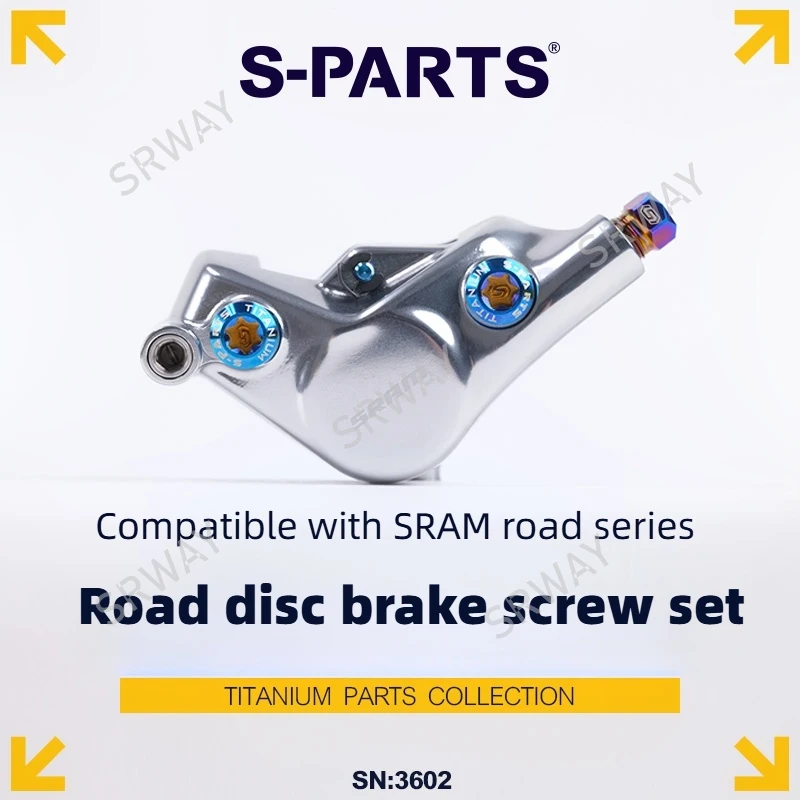 High performance Titanium screw bolt set for Road bike SRAM Disc Brake Derailleur Shifting D1 RED 12S AXS Clamp fix force S-PART