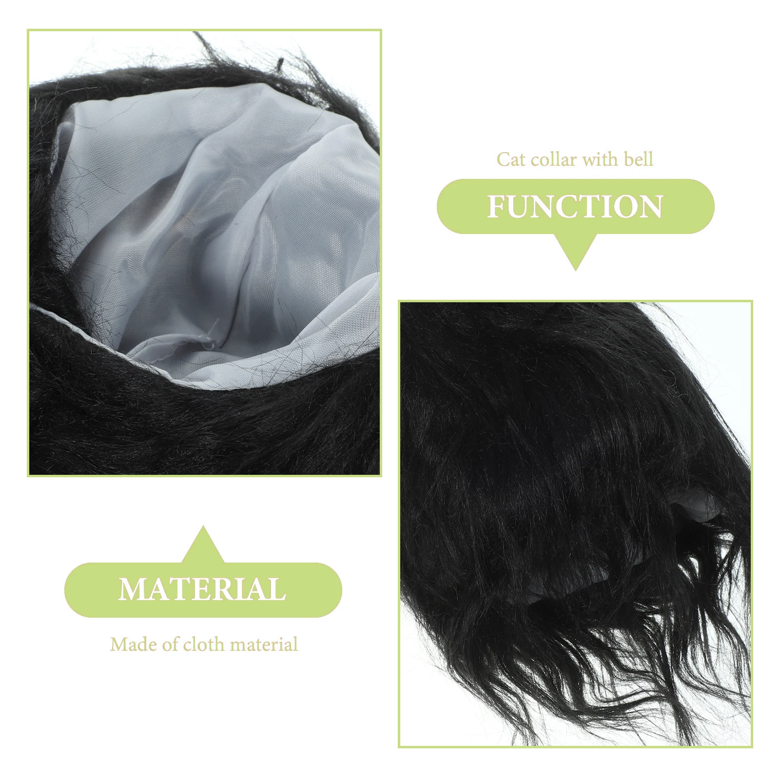

Pet Lion Mane Costume Hat Black S Cute Cat Cap for Halloween Parties Cosplay Photo Shoots Festive Decorations