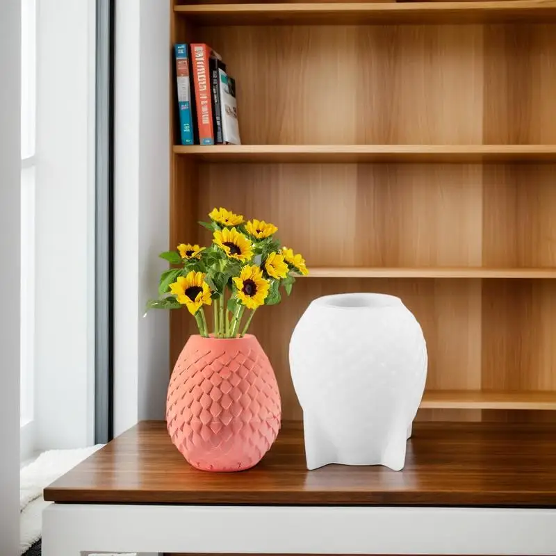 Силиконовая ваза для цветов, форма для растений, весы, форма вазы, смоляные формы, силиконовые формы, формы для изготовления свечей для семьи, друзей, коллег