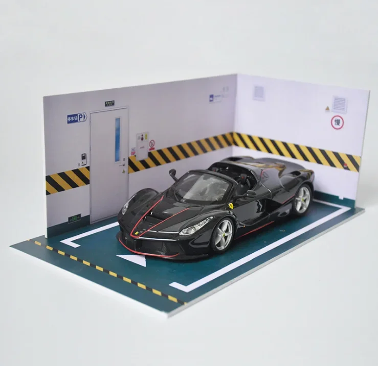 

'1:24 Simulation Diecast Alloy Car Model Single Parking Space Classic Car Collection Decoration Modelo de automvil