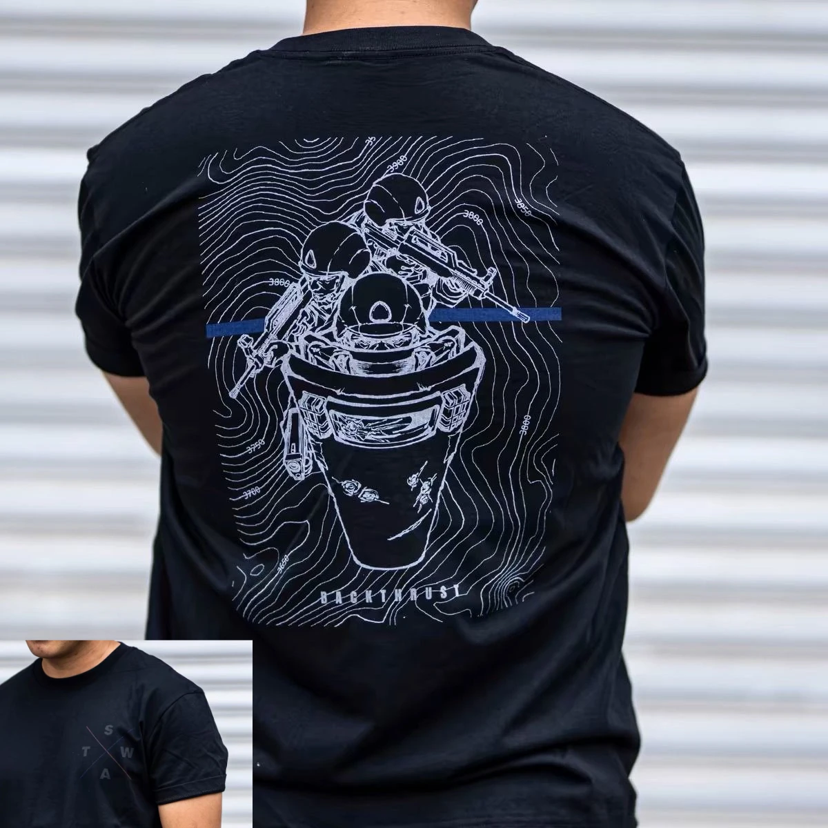 

2025 Pure Cotton Printing Trendy Brand Fashion Men's and Women's T-shirts Short Sleeves Summer Ins New Men's Printing American