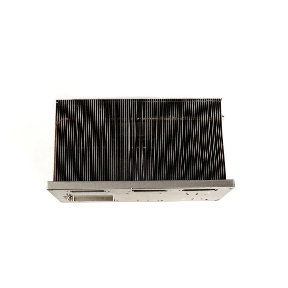 Dongguan High Power LED Heat Pipe Heatsink Customized Aluminum Zipper Stacked Fin Heat Sink