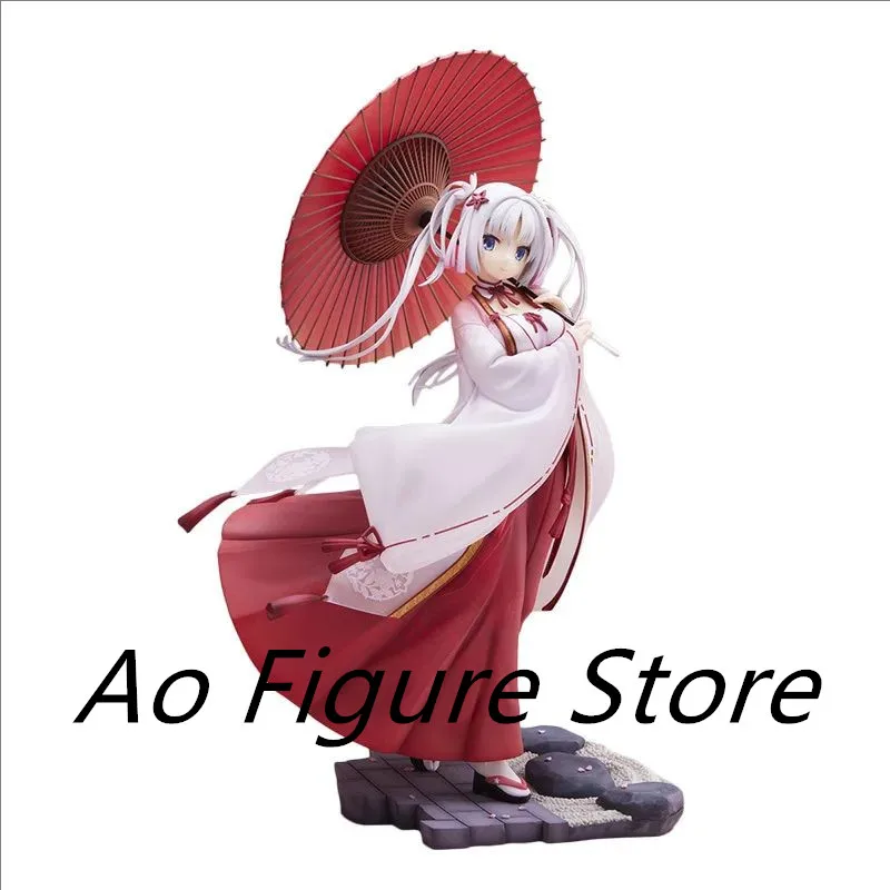 

27 см, Senren Manka Tomotake Yoshino, кимоно Ver Alice Glint 1/7, японское аниме, фигурка из ПВХ, игрушка, Коллекционная модель куклы