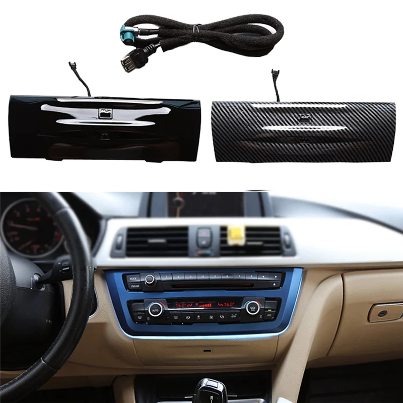 Beige Car Cigarette Atmoshpere Lamp 9 Color Dashboard Cover for BMW 3 /GT/4-Series F30 F32 F34 F36 2012-2019