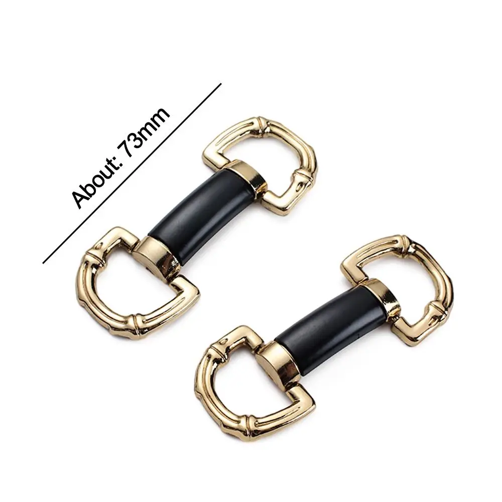 Decoration Belt Buckle Garment Hardware Metal Shoe Chain Metal Buckles DIY Shoes Bag Shoes Buckles