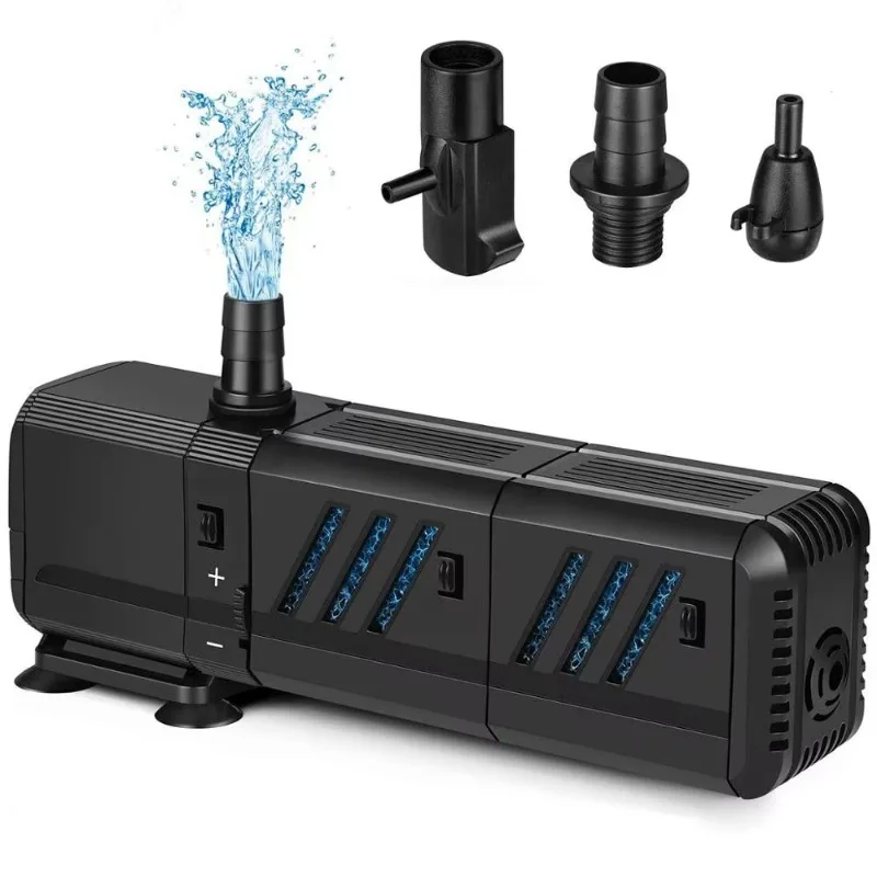 

Aquarium filter water pump fish tank water circulation system oxygenation wave filtration (15W 1500L/H)