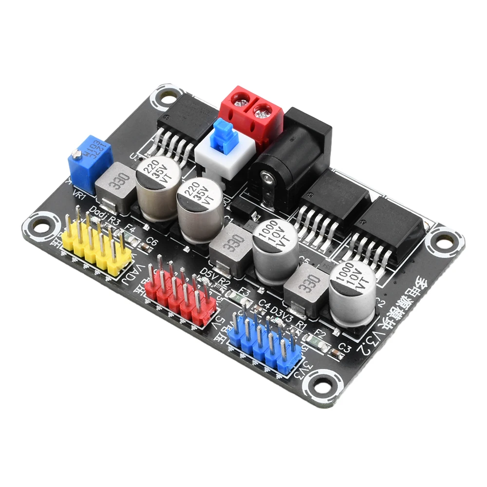 Buck Converter 100W 15A DC-DC 7V-60V to 1.25-35V 5V 12V 24V Adjustable Buck Converter Step Down Power Supply Module