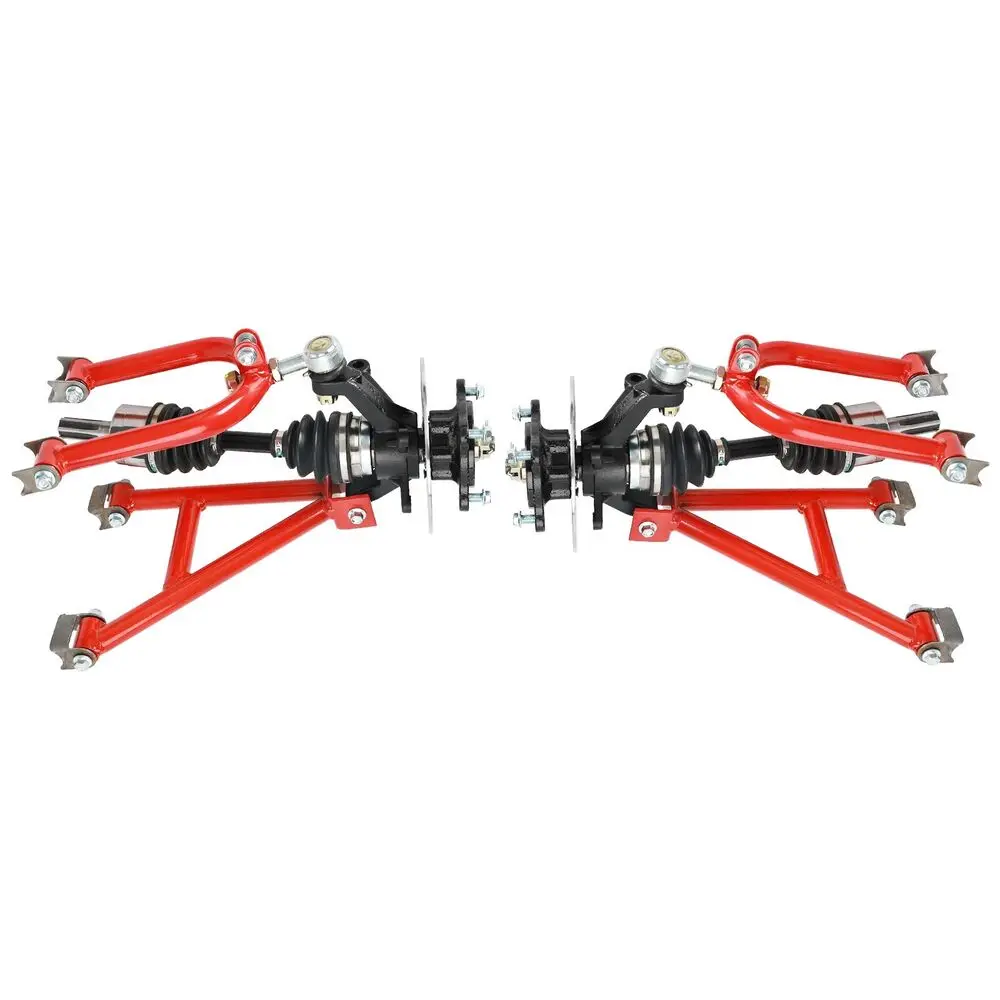 

TDPRO Electric Rear Drive Half Shaft CV Axle Swing Arm Shock Upper & Lower KIT DIY ATV go kart axle kit