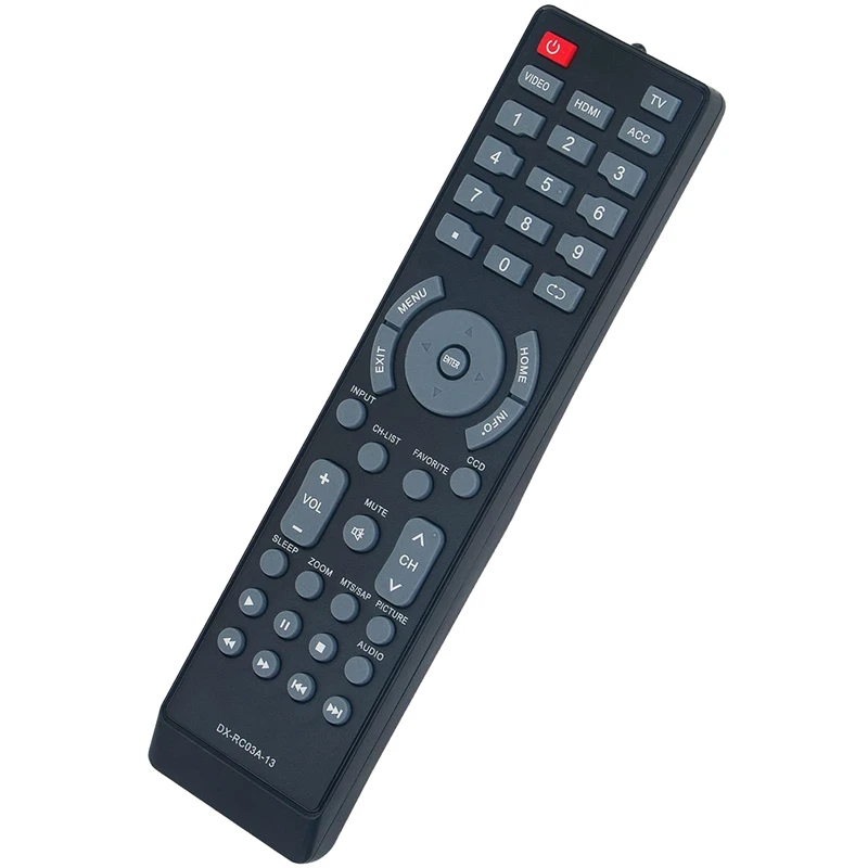 DX-RC03A-13 Replace Remote For Dynex Insignia TV NS-RC03A-13 DX-60D260A13 NS-19E320A13 NS-22E340A13 NS-29L120A13