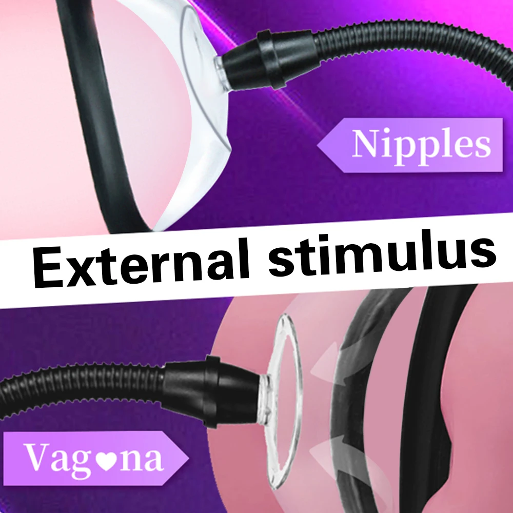 Nipple Pussy Pump Vagina Clitoris Sucker Women Breast Massage Nipple Stimulator Enlarge Vacuum Pump Cover Adult Sex Toys