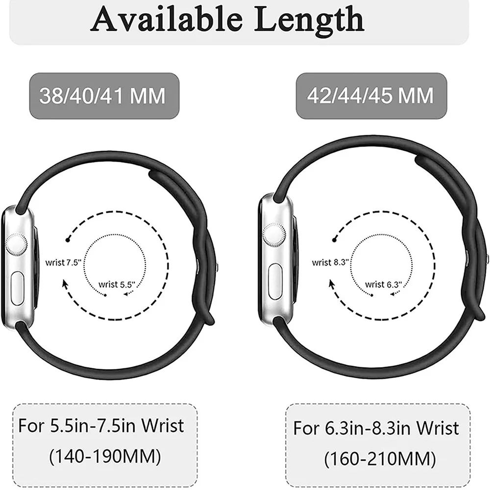 Silicone Christmas Band for Apple Watch  Ultra 3 Strap 49mm 46mm 41mm 42mm 44mm 45mm  Sport Bracelet for iWatch 11 10 9 8 7 6 5 image 6