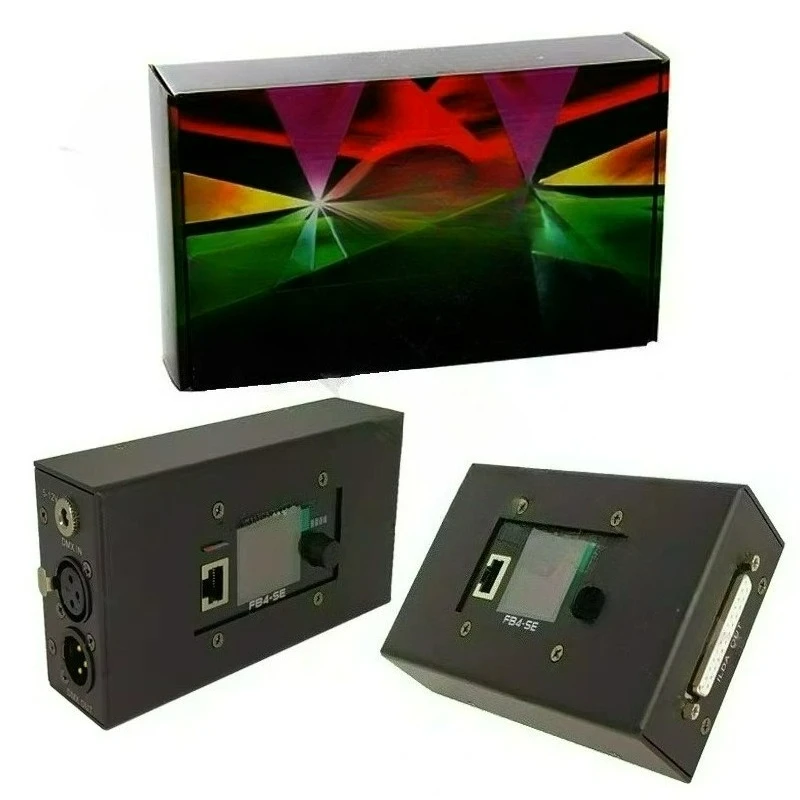 Software animation performance lighting, laser lighting software ILDA professional lighting, FB4 laser controller desktop laser