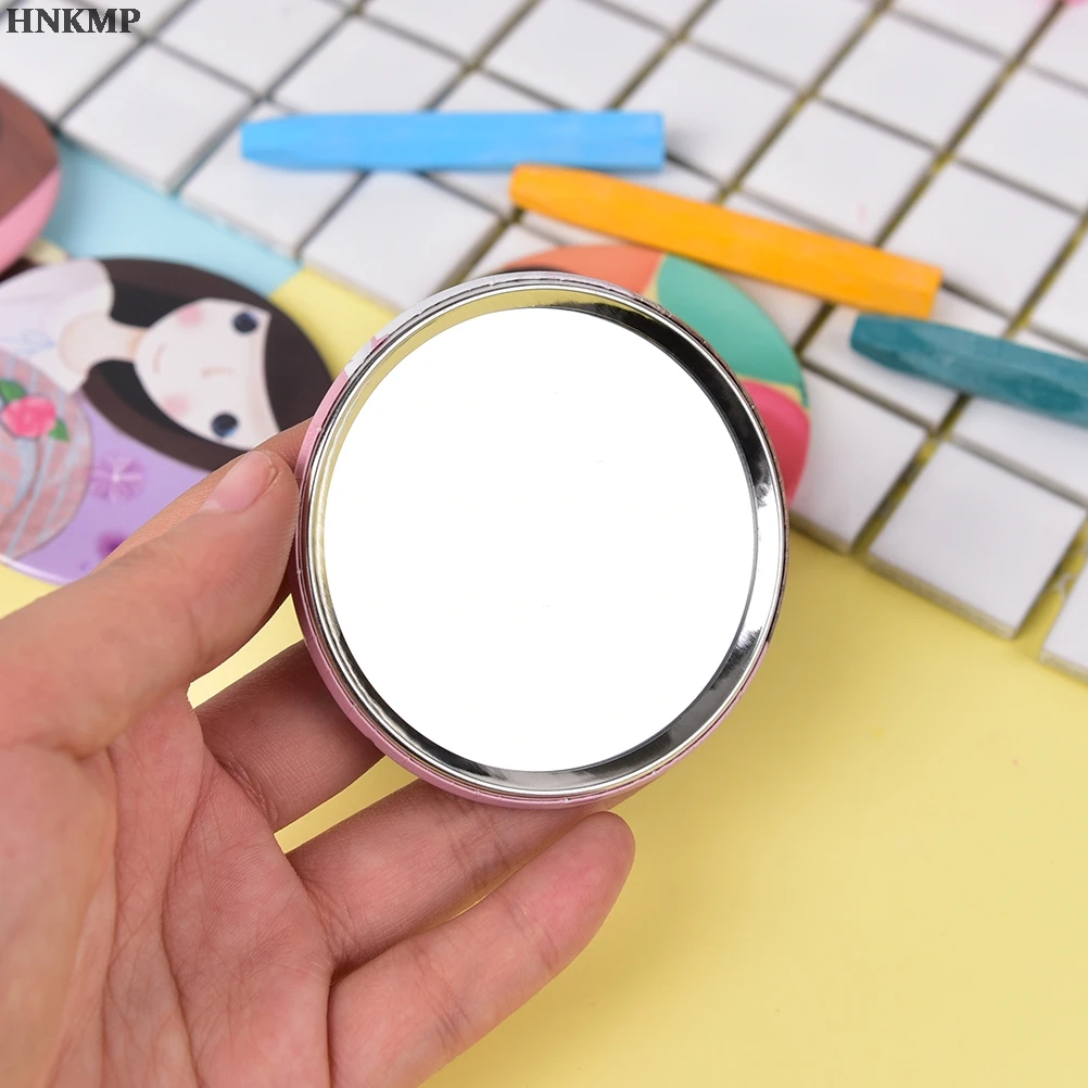 CASBathroom-Mini Miroir de Maquillage de Poche pour Fille Aléatoire, Compact, Cosmétique, U87