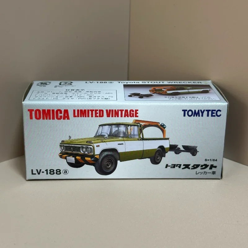 TAKARA TOMY TOMYTEC Tomica 1/64 TLV-188a TLV-188b Toyota Stout Wrecker Alloy Toy Motor Diecast Metal Model Gifts