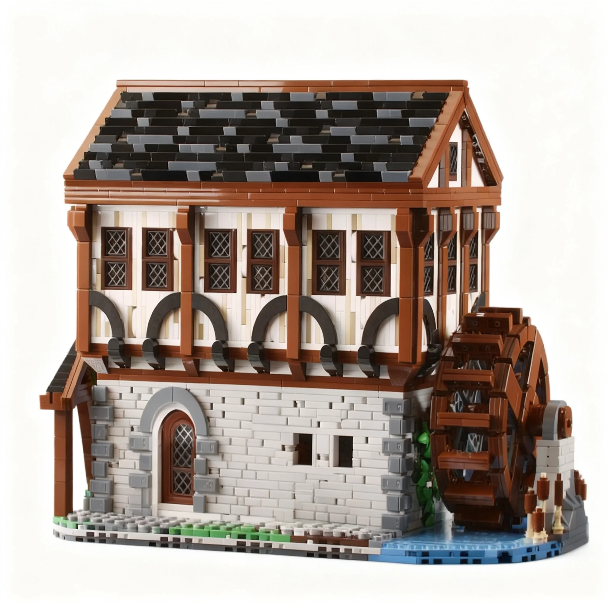 3591pcs MOC City Farm Old Grain Mill BDP11 Model Toy Building Blocks Construction Christmas Gifts Craft Display Art Birthday