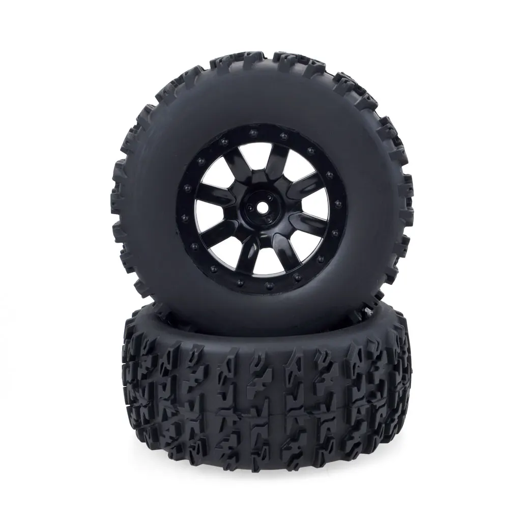 4pcs ZD Racing 1:10 Off Road Short Truck Car Tires Wheels Hsp Traxxas