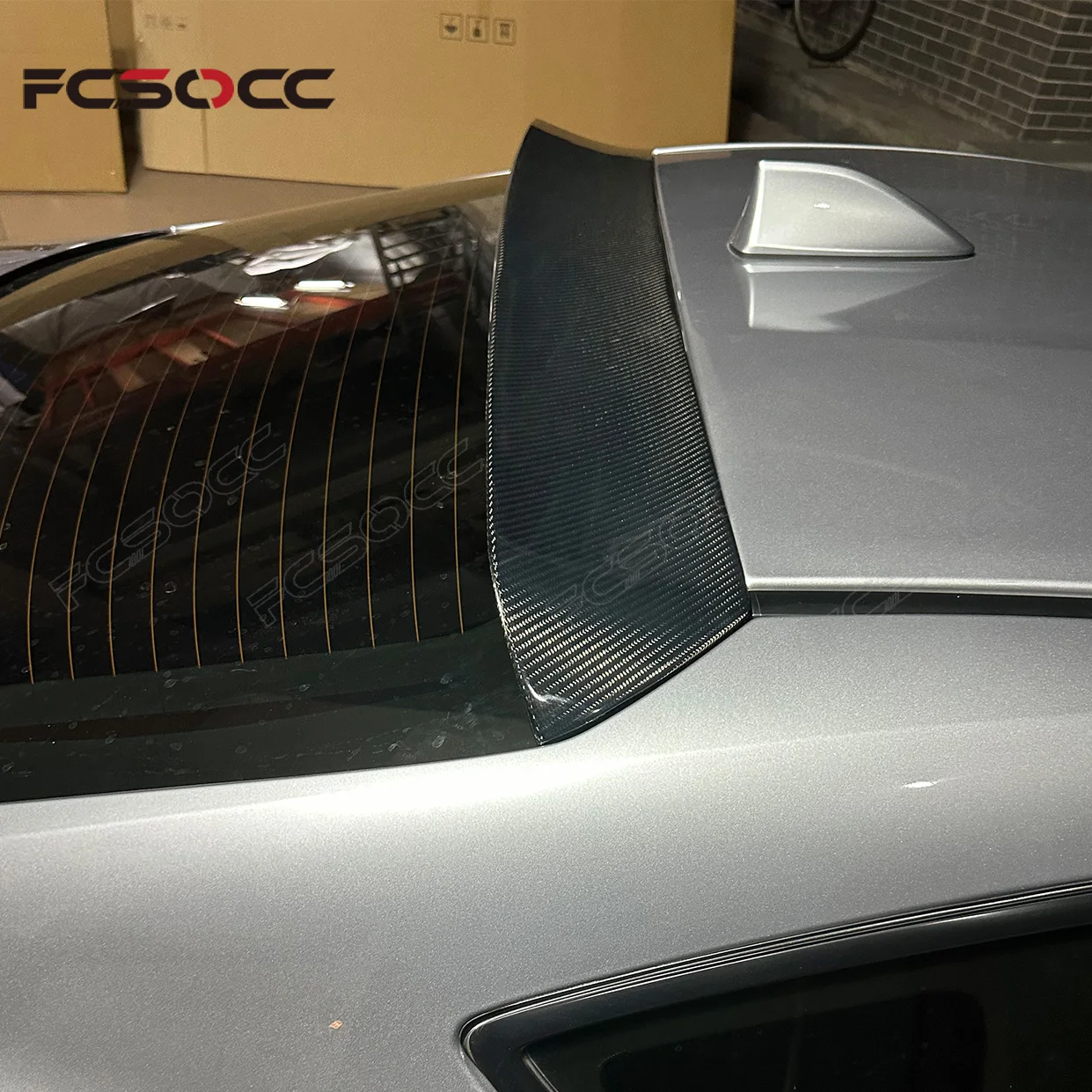 

Rear Roof Top Wing Trunk Spoiler Tailgate Splitter Lip Fits Toyota GR86 Subaru BRZ 2022