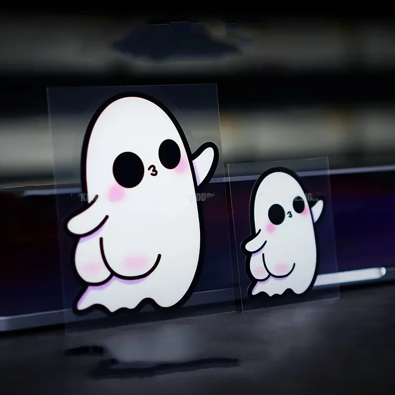

1PCS Car Styling Sticker for Cute Little Peach Funny Sexy Fart Ghost Motocross Auto Window Body Graphic Guitar Computer Decals