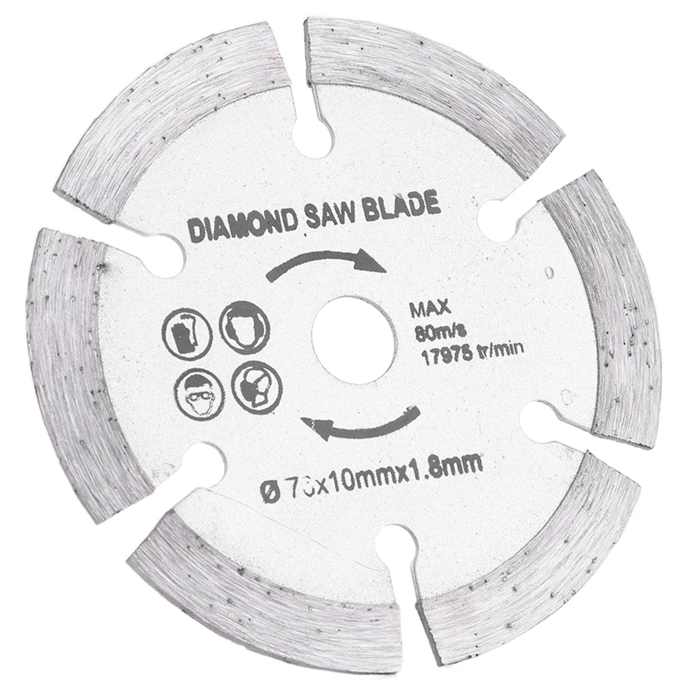 3 inch / 75 mm slijpschijfblad diamant haakse slijper zaagblad mini-zaagblad tegel keramische beton marmeren messen