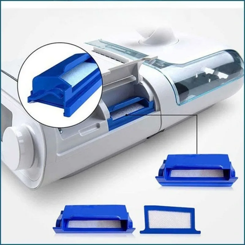 Original Dark Light Blue Ventilator Consumable Accessory Filter Cotton Dust Filtration Disposable Replace Monthly Convenient USA