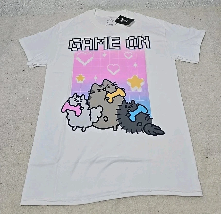 Street Fashion Game - Pusheen Game on Pattern Printed Cotton