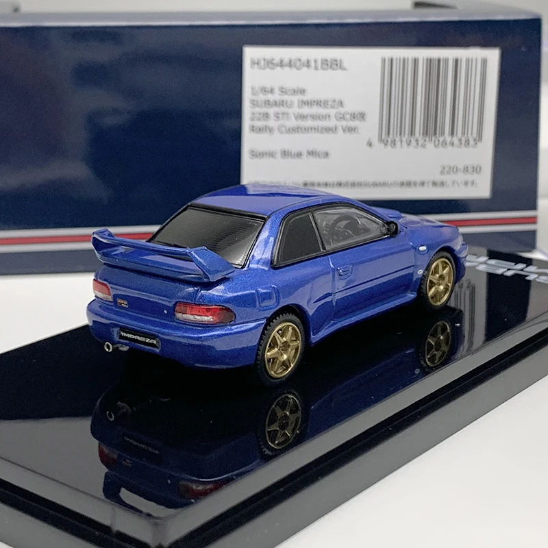 hobby-japan-1-64-インプレッサ-22b-sti-gc8-合金車-ダイキャスト＆車両-車モデル-ミニチュア-スケールモデルカー-コレクションギフト用