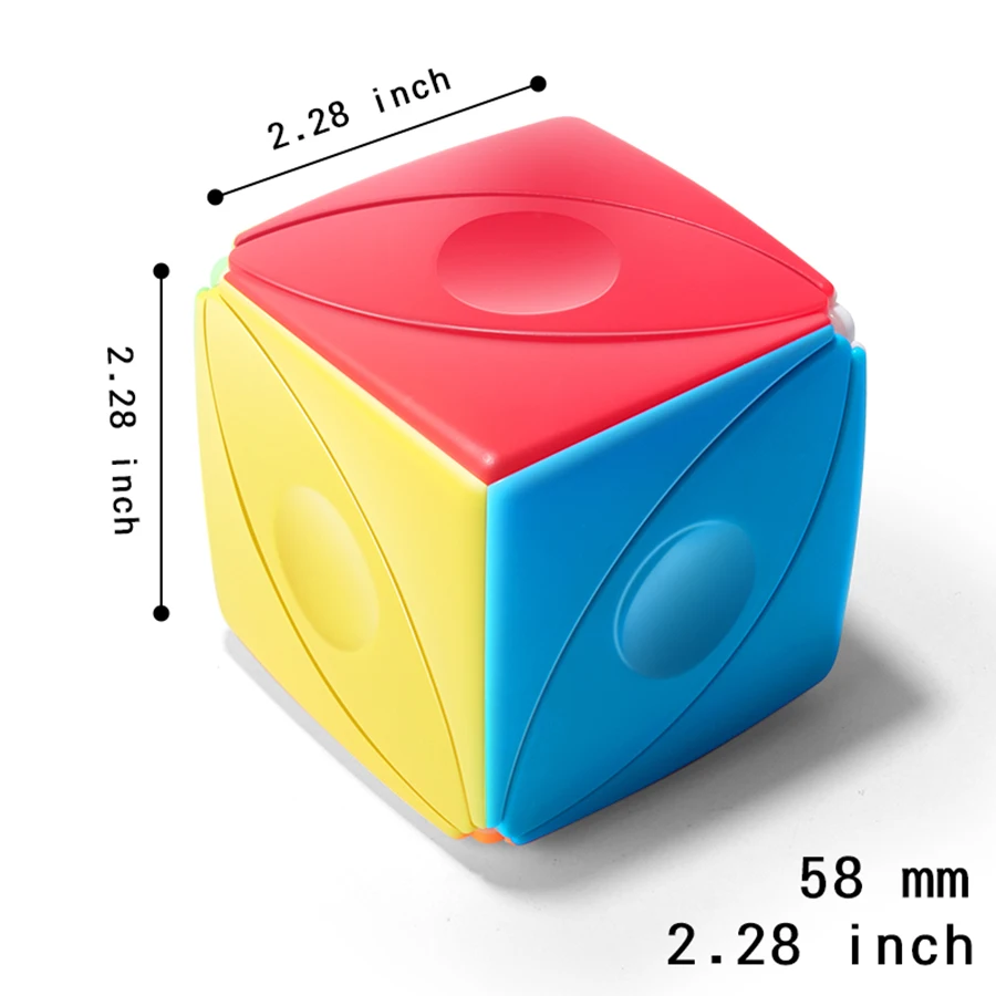 รูบิคมหัศจรรย์ทรงพิเศษ, รูบิกเวทมนต์กังหันลม2x3, เมจิกคิวบ์สแควร์1, รูบิคสำหรับผู้เริ่มต้น, ของเล่นเพื่อการศึกษา