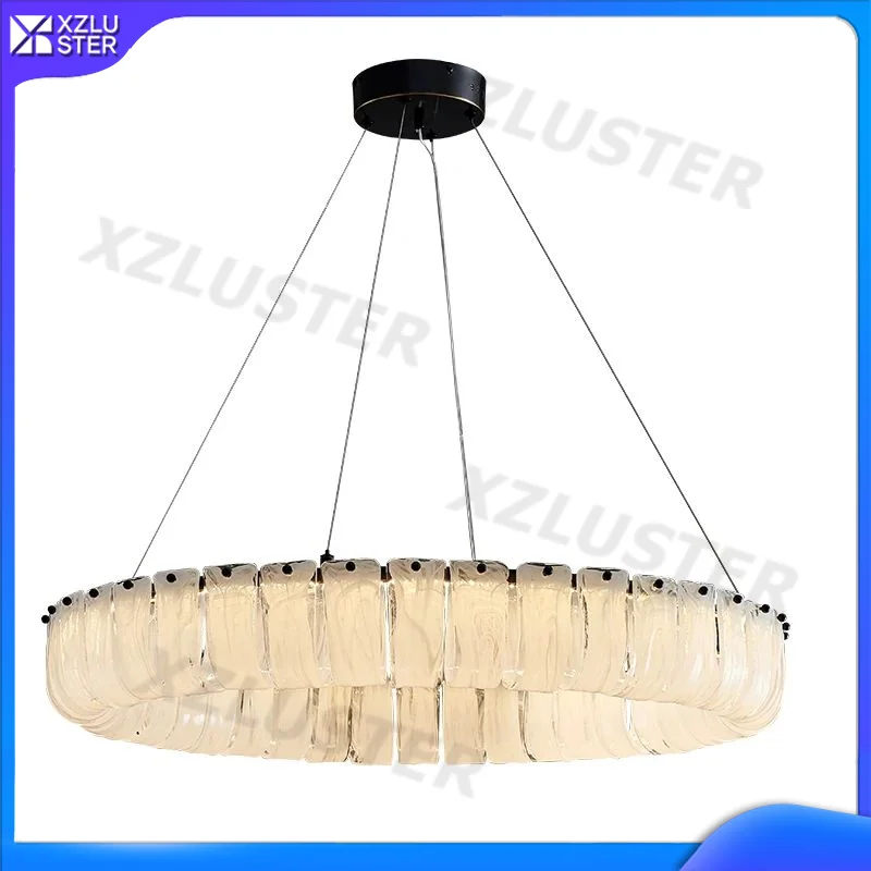 Art Atmosphere High Sense Of Dining Hall Postmodern Living Room Light Luxury Chandelier 2024 New Creative Personality Chandelier