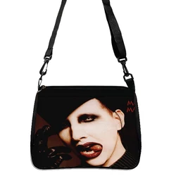 Marilyn Manson Baskılı çanta, Hafif Omuz Çantası, Taşınabilir İş Çantası 5.23