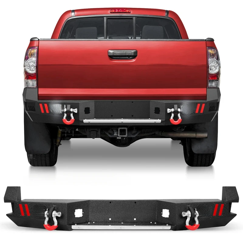 

Hot Sell Tacoma Rear Bumper Bar Stainless Steel Step Fit 2nd Gen To-yota Tacoma 2005-2015 PickupTruck