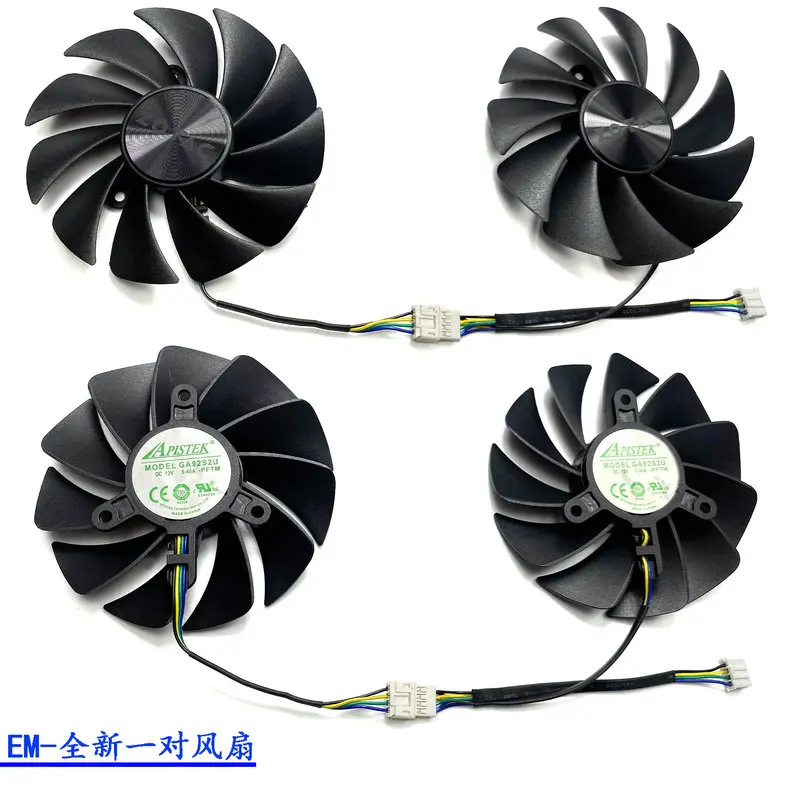 New for ZOTAC RTX3050 RTX3060 RTX3060ti Graphics Video Card Cooling Fan GA92S2U