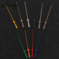 13.5MM NH35 Rose Gold Gun White Gold Red Hands Watches Needles Fit NH34 NH35 NH36 NH38 NH39 NH70 NH72 Movement Replacement Parts