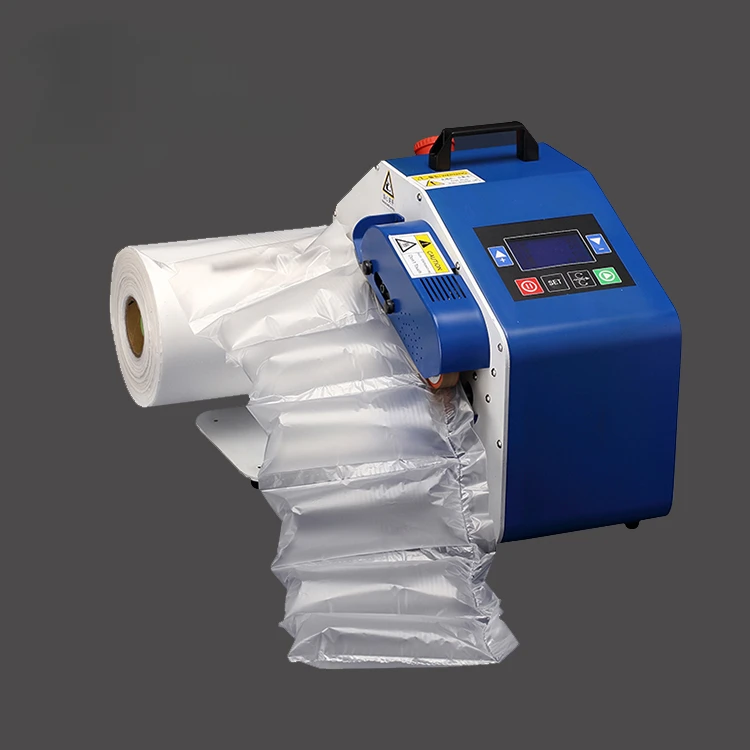 Top quality great after sale service inflatable packaging air cushion bubble making machine