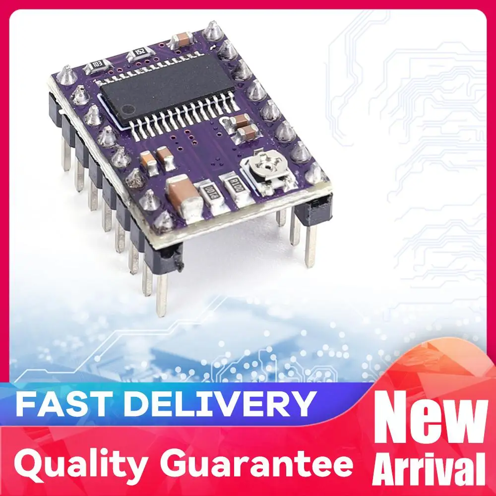 

DRV8825 Stepper Motor Driver 6 Different Step Modes StepStick DRV8825 Stepper Driver Boards for Prusa Mendel/Ultimaker/Printbot