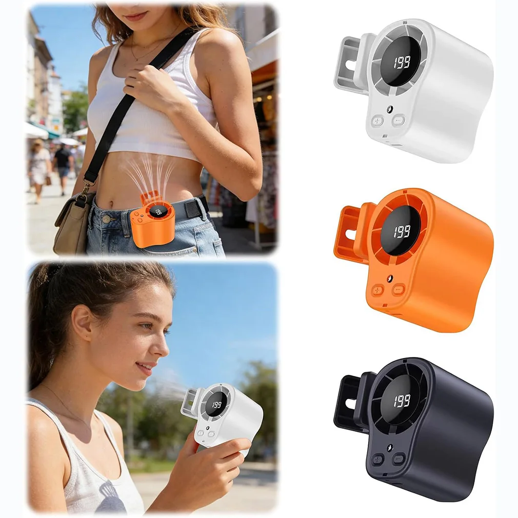 ventilador-portatil-usb-recarregavel-com-clipe-para-guarda-chuva-fixacao-no-pescoco-ou-cintura-display-led-mini-ventilador-para-trabalho-ao-ar-livre