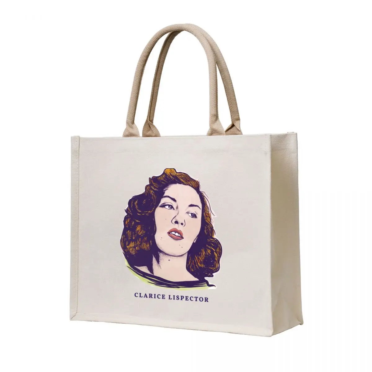 

Clarice Lispector Tote Bag tote bag canvas tote ecological bags