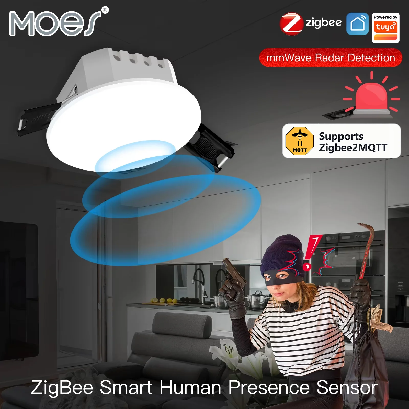 Smart Home Wiser - Tuya Smart ZigBee / WiFi Human