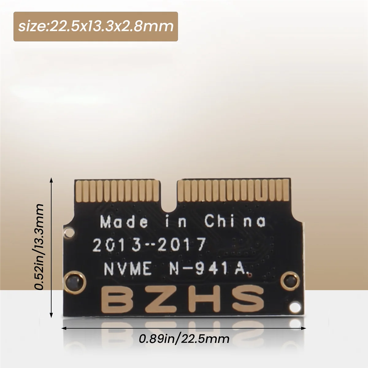 

Карта адаптера SSD A49T NGFF M.2 NVME для обновления (2013-2016 года) и PRO (конец 2013-2015 года)