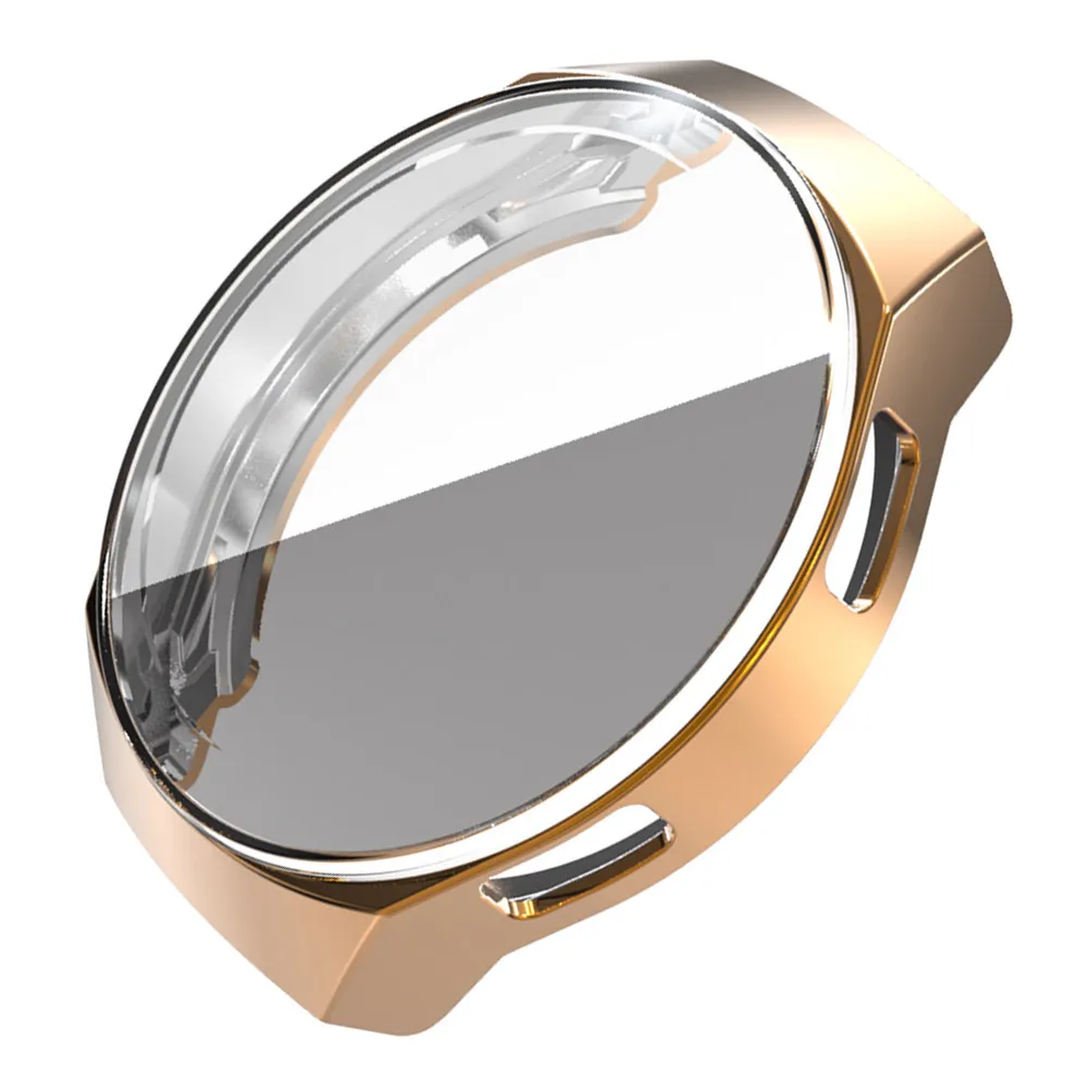 

Full Screen Watch Case Protective Cover for Rose Gold Plated Delicate Shell Dirt Damage Resistant Lightweight Fit